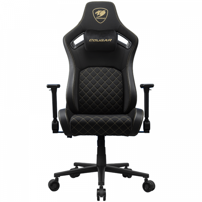 COUGAR DEFENSOR Gold F Gaming chair, Black Gold [1]