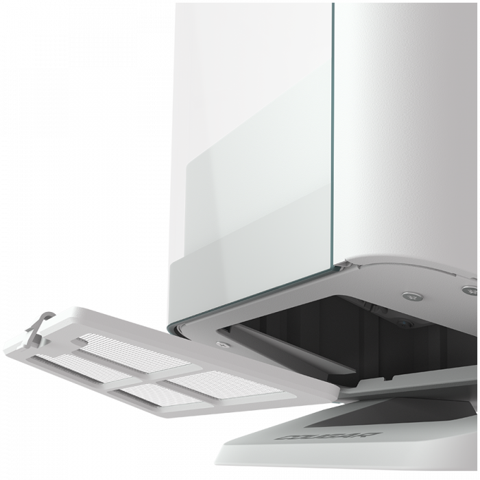 COUGAR | FV270 White | PC Case | Mid tower / Tempered, Curved Glass Perimeter / Quick Detachable Air Filters / Up to 9 Fans (1x120mm RGB Preinstalled) / White [18]