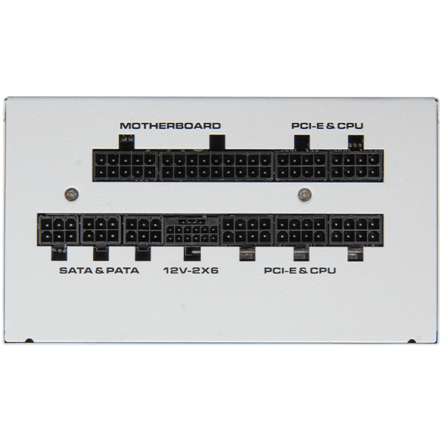 COUGAR GEXX2 1000 PSU,80 plus Gold, 1000W, Fully Modular, PCI-E 5.0 support, Color - WHITE [3]