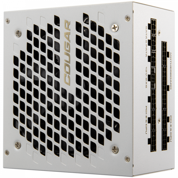 COUGAR GEXX2 850 SNOW PSU,80 plus Gold, 850W, Fully Modular, PCI-E 5.0 support, Color - WHITE [6]