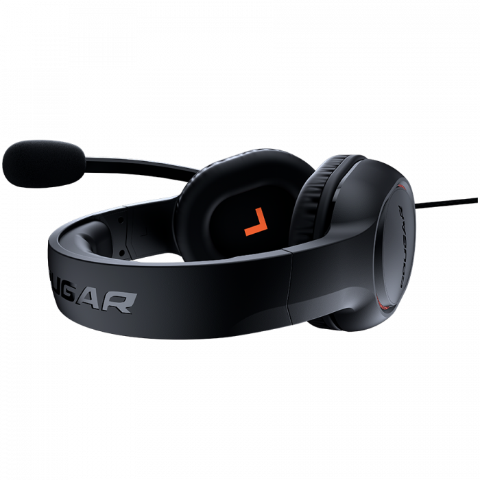 Cougar | HX330 Orange | Headset | Stereo 3.5mm 4-pole and 3-pole PC adapter/ Driver 50mm / 9.7mm noise cancelling Mic [4]
