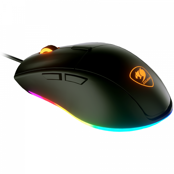 Cougar I Minos XT I 3MMXTWOB.0001 I Mouse I Optical / ADNS3050 / 4000dpi / 3 zone 16.8 million colors LED backlight [1]