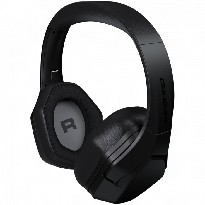 Cougar I SPETTRO I Headset I Wireless + Wired / Bluetooth + 3.5mm / 40mm Hi-Res Titanium Drivers / Active Noise Cancellation / Black [6]