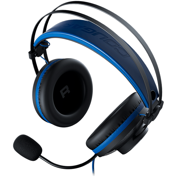 Cougar | Immersa Essential Blue | Headset | Driver 40mm /9.7mm noise cancelling Mic./Stereo 3.5mm 4-pole and 3-pole PC adapter / Blue [4]