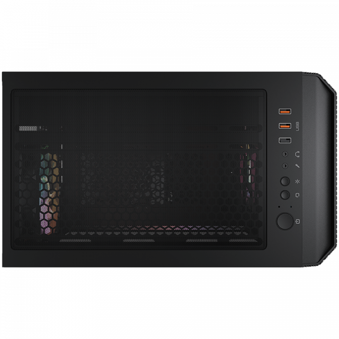 COUGAR | MX430 Mesh RGB Black | PC Case | Mid Tower / Mesh Front Panel / 3 x ARGB Fans / 4mm TG Left Panel [3]