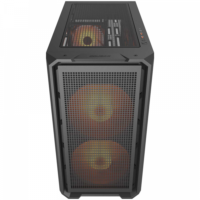 COUGAR MX600 Mini RGB PC Case, Mini Tower, Black [2]