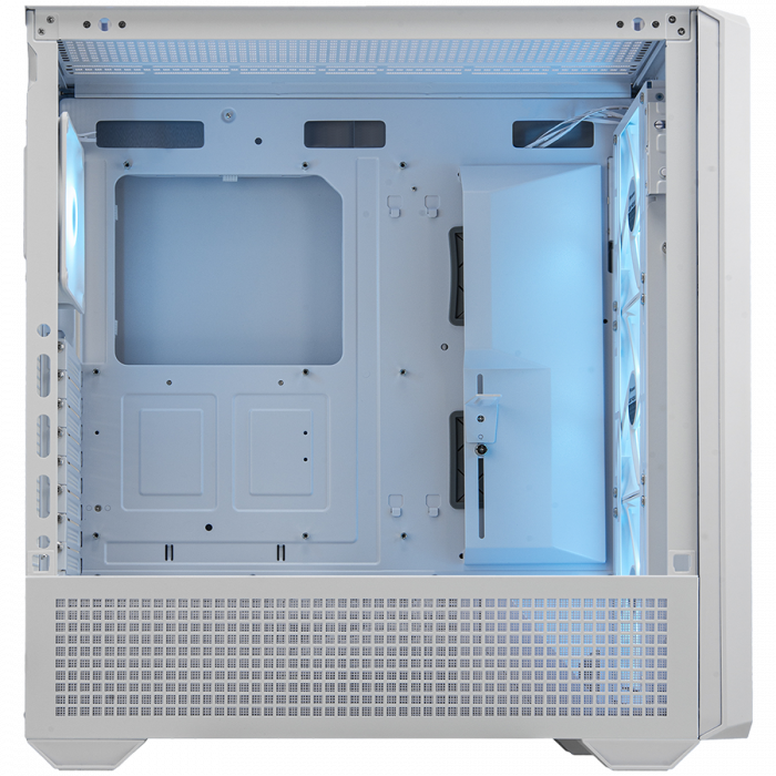 COUGAR | MX600 White | PC Case | Mid Tower / Mesh Front Panel / 3 x 140mm + 1 x 120mm Fans / Transparent Left Panel [4]