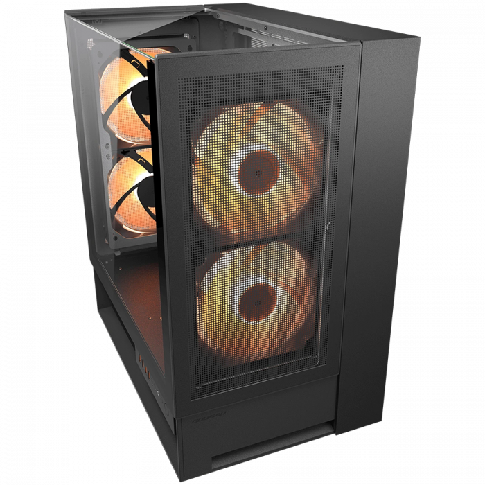 COUGAR OmnyX PC Case, Mid Tower, Black [4]