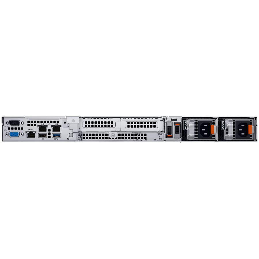 Dell PowerEdge R360 Rack Server,Intel Xeon 6 Performance 6353P 2.7G(8C/16T),32GB UDIMM 5600MT/s,960GB SSD SATA RI(up to 4x3.5" Hot Plug HDD),PERC H355,iDRAC9 Enterprise 16G,1U Std Bezel,Broadcom 5720, [2]