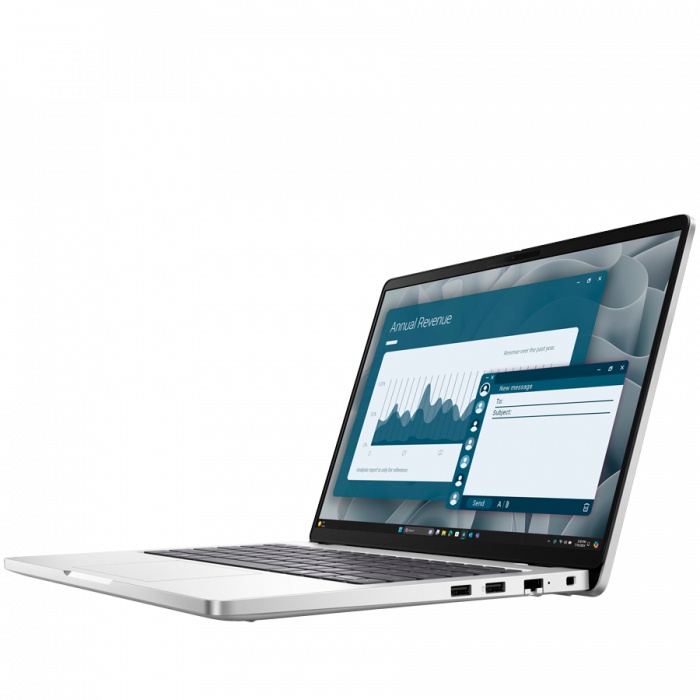 Dell Pro 14,14"FHD+(1920x1200)60Hz 300nits 45% NTSC,AMD Ryzen AI 7 350(24MB cache,8Cores,16Threads/up to 5.0GHz)16GB(1x16)5600MT/s,512 GB SSD,AMD Radeon 860M Graphics,Wi-Fi 6E MT7922(2x2)+BT 5.3,Backl [3]