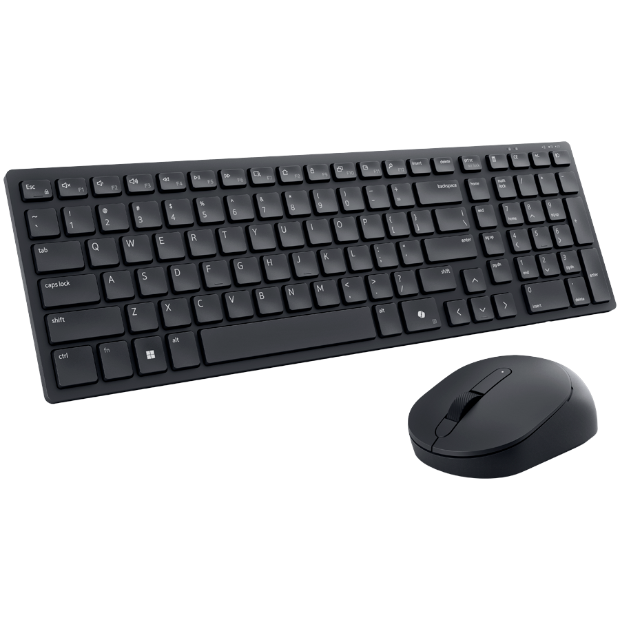 Dell Pro Compact Silent Keyboard and Mouse - KM555 - US International (QWERTY) [2]