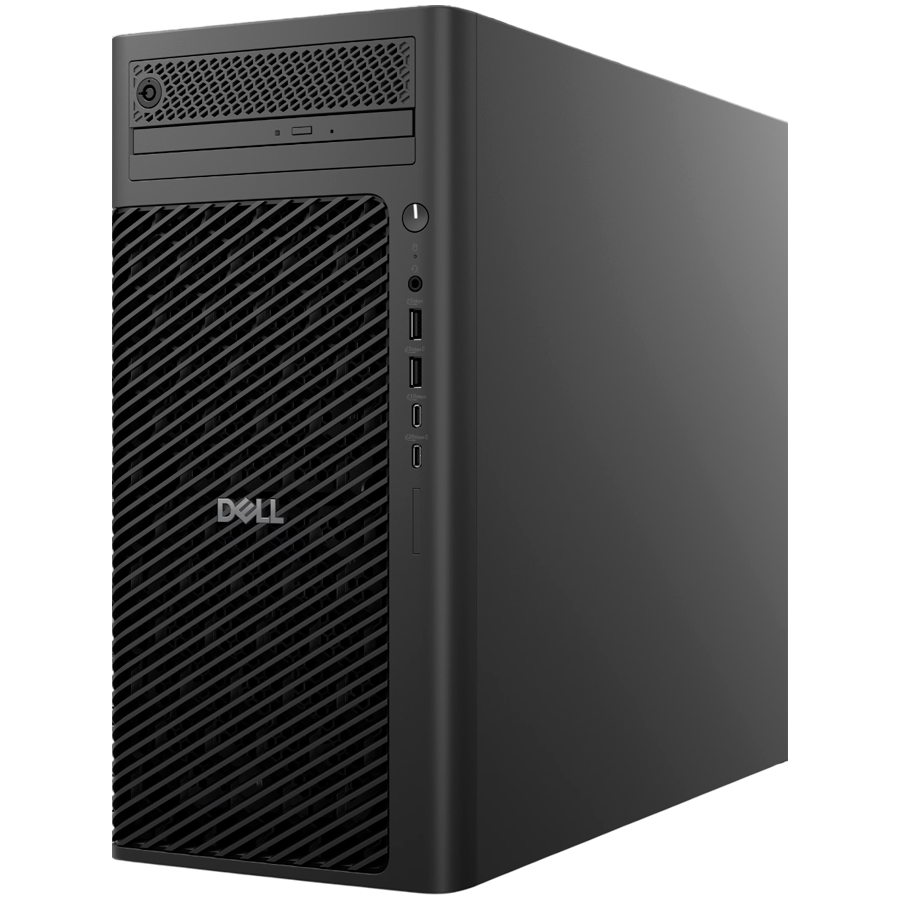 Dell Pro Max Tower T2,Intel Core Ultra 9 285K(36MB cache/24cores/24threads/3.2 GHz to 5.7 GHz),64GB(4x16)4800MT/s DDR5,1TB SSD TLC,NVIDIA RTX PRO 2000 Blackwell Workstation Edition (70W) 16GB,NO Wi-Fi [3]