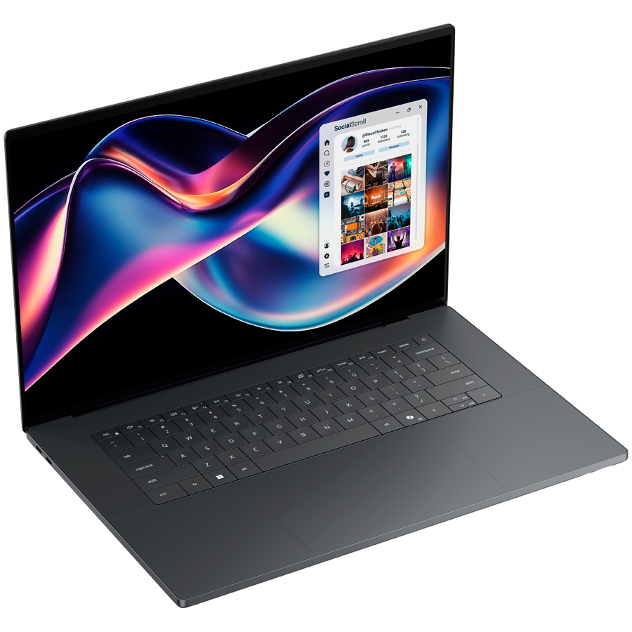 Dell XPS 16,16.0" 3.2K Touch 20-120Hz OLED 400 nits,Intel Core Ultra X7 358H(18MB/4.8GHz),32GB LPDDR5x 9600MT/s,1TB(M.2)PCIe NVMe SSD,Intel Arc Graphics,Wi-Fi 7 2230(2x2)+BT6,Graphite Backlit Keyboard [2]