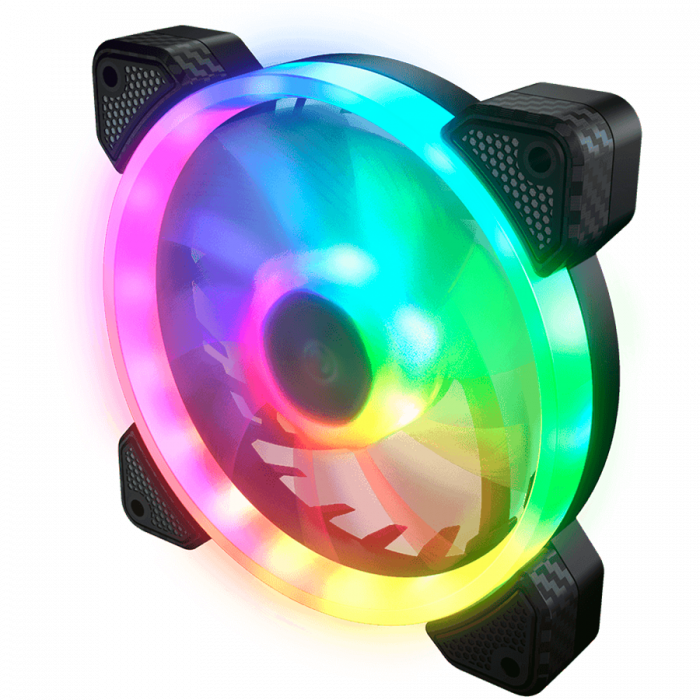 Cougar I Vortex VX 120 3 Pcs. Pack I 3MVX1203.0001 I FAN I 3 pcs. / 120mm PWM HDB ARGB Fan with 5V-ARGB Header (fan only) [4]