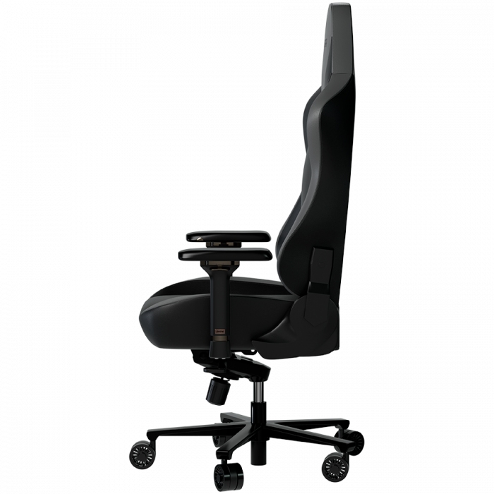 LORGAR Base 311, Gaming chair, PU eco-leather, 1.8 mm metal frame, multiblock mechanism, 4D armrests, 5 Star aluminium base, Class-4 gas lift, 75mm PU casters, Black + grey [5]