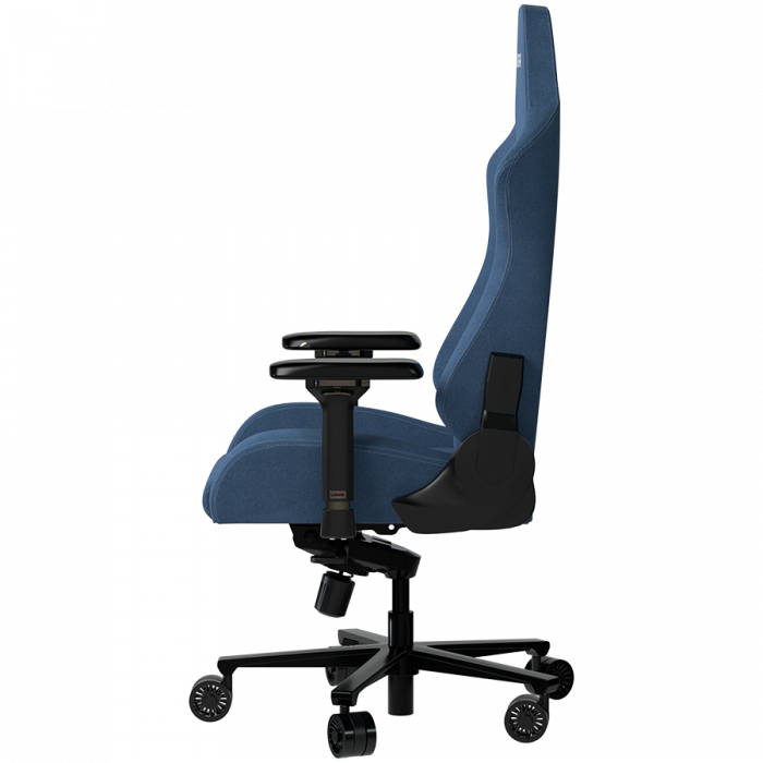 LORGAR Ace 422, Gaming chair, Anti-stain durable fabric, 1.8 mm metal frame, multiblock mechanism, 4D armrests, 5 Star aluminium base, Class-4 gas lift, 75mm PU casters, Blue [5]