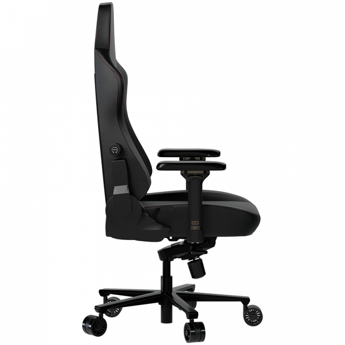 LORGAR Embrace 533, Gaming chair, PU eco-leather, 1.8 mm metal frame, multiblock mechanism, 4D armrests, 5 Star aluminium base, Class-4 gas lift, 75mm PU casters, Black [4]