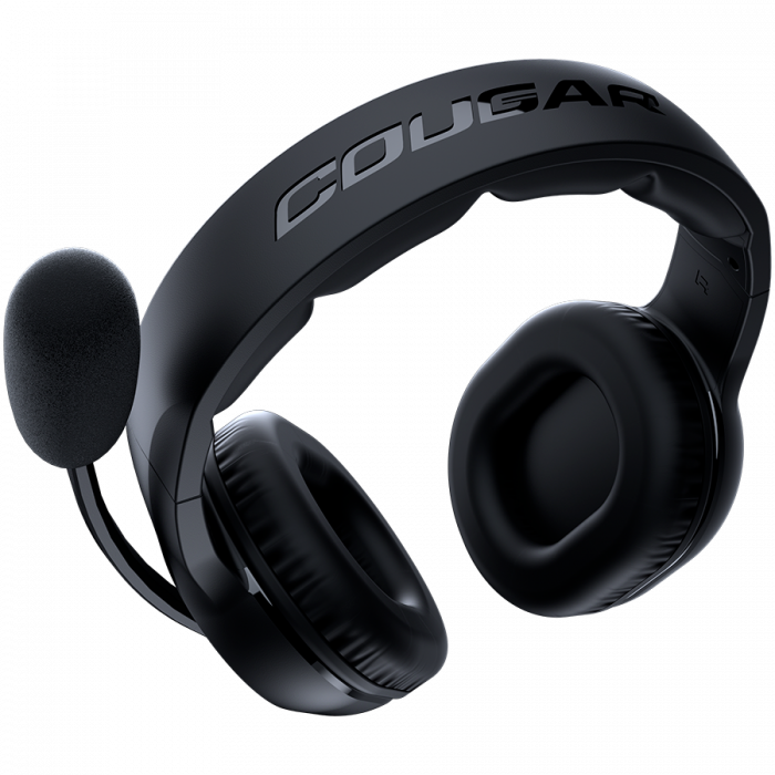 Cougar I HX330 I 3H250P50B.0001 I Headset I Stereo 3.5mm 4-pole and 3-pole PC adapter / Driver 50mm / 9.7mm noise cancelling Mic. / Black [7]