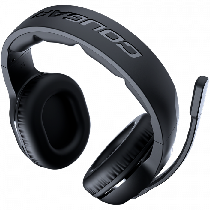 Cougar I HX330 I 3H250P50B.0001 I Headset I Stereo 3.5mm 4-pole and 3-pole PC adapter / Driver 50mm / 9.7mm noise cancelling Mic. / Black [5]