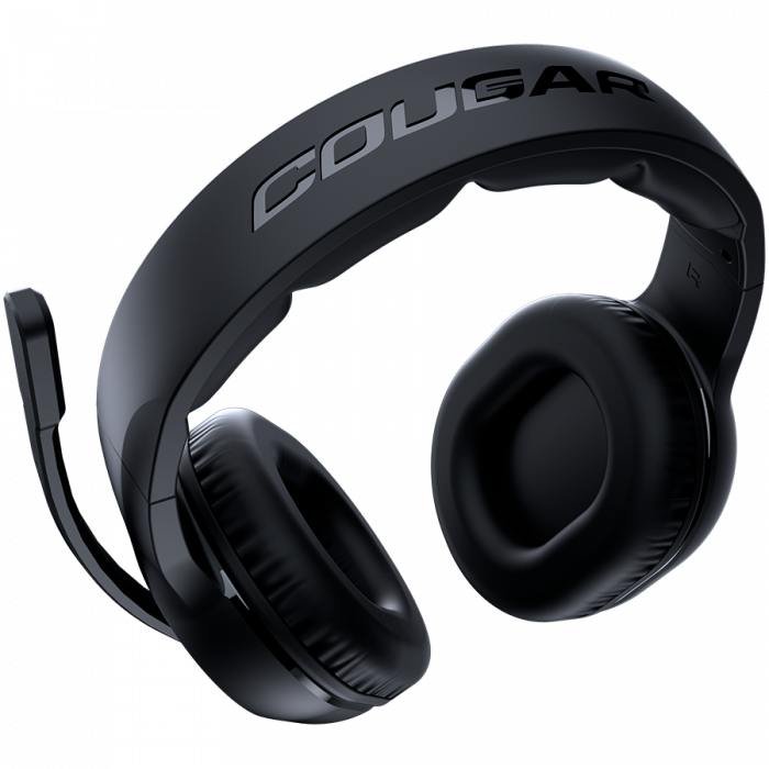 Cougar I HX330 I 3H250P50B.0001 I Headset I Stereo 3.5mm 4-pole and 3-pole PC adapter / Driver 50mm / 9.7mm noise cancelling Mic. / Black [6]