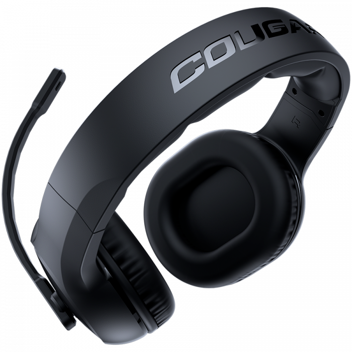 Cougar I HX330 I 3H250P50B.0001 I Headset I Stereo 3.5mm 4-pole and 3-pole PC adapter / Driver 50mm / 9.7mm noise cancelling Mic. / Black [9]