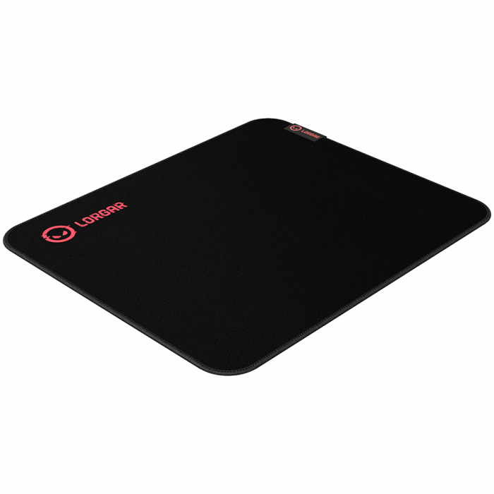 Lorgar Main 323, Gaming mouse pad, Precise control surface, Red anti-slip rubber base, size: 360mm x 300mm x 3mm, weight 0.21kg [3]