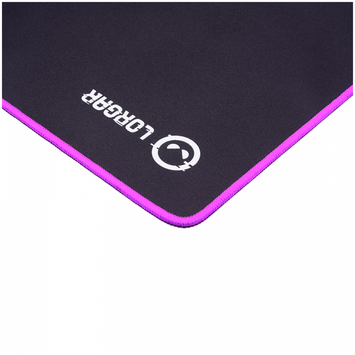 Lorgar Main 319, Gaming mouse pad, High-speed surface, Purple anti-slip rubber base, size: 900mm x 360mm x 3mm, weight 0.6kg [6]