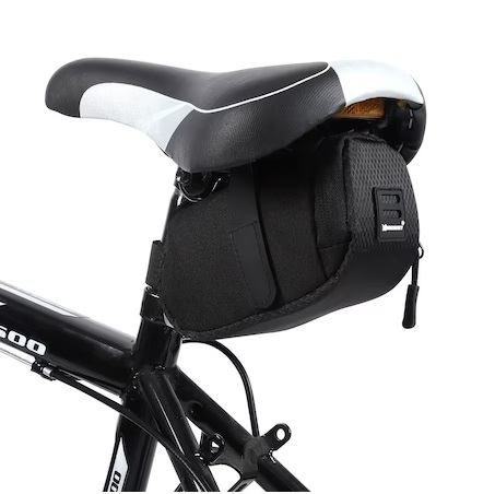 Geanta pentru bicicleta, Wozinsky, WBB8BK, Neagra, 0,6 l, Montare sub sa, Universala [3]