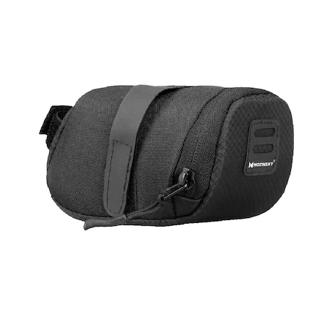 Geanta pentru bicicleta, Wozinsky, WBB8BK, Neagra, 0,6 l, Montare sub sa, Universala [5]