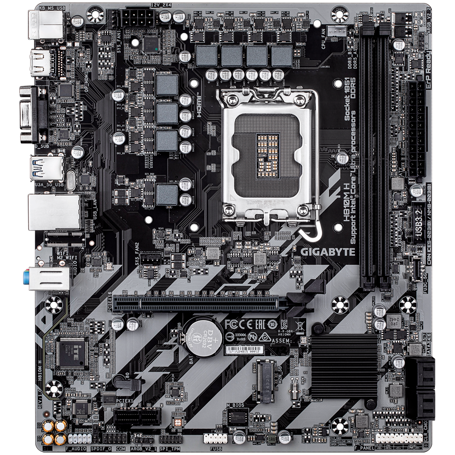 GIGABYTE H810M H, Socket 1851, 2x DDR5, mATX [2]