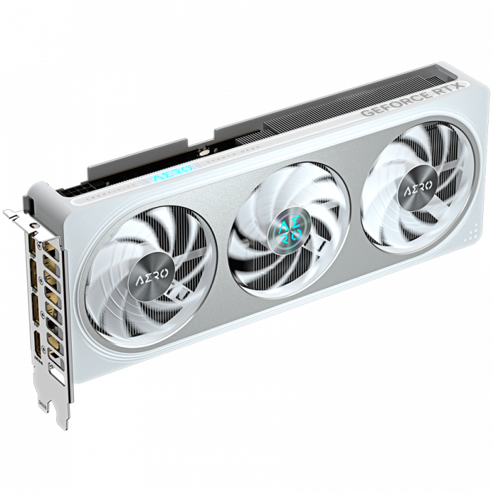 GIGABYTE Video Card NVIDIA GeForce RTX 5060 AERO OC 8G (8GB GDDR7/128bit, PCI-E 5.0, 1x 8Pin Power connector, Recommended PSU 450W, 3xDP, 1x HDMI, Retail) [2]