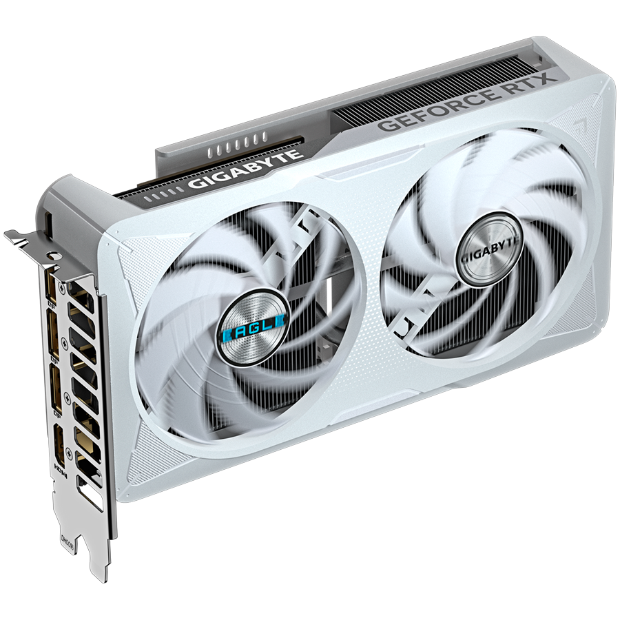 GIGABYTE Video Card NVIDIA GeForce RTX 5060 EAGLE OC ICE 8G, 8GB GDDR7, 128bit, PCI-E 5.0 [2]