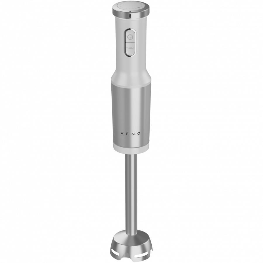 Hand Blender, 1200W in CB, White, Tiger Teeth Cutter, Whisk, Food Processor, Cup [3]