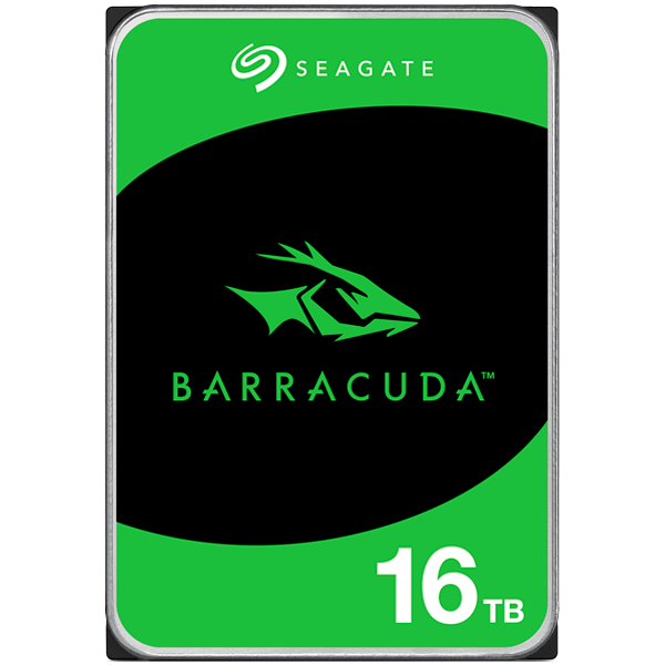 HDD Desktop SEAGATE Barracuda Guardian 16TB CMR, 3.5", 512MB, 7200RPM, SATA, TBW: 120 [1]