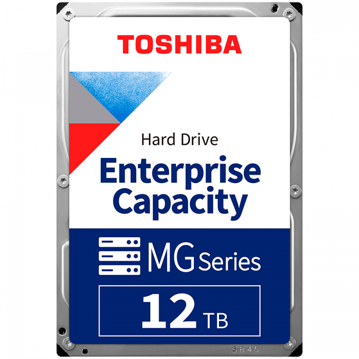 HDD Server TOSHIBA MG09 12TB CMR 512e, 3.5'', 512MB, 7200RPM, SATA, SKU: HDEPZ13GEA51F [1]