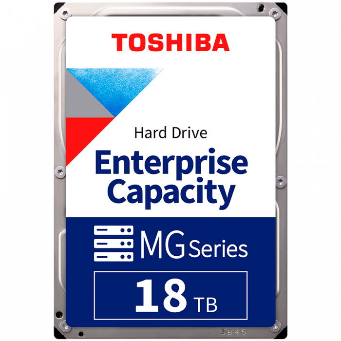 HDD Server TOSHIBA MG09 18TB MAMR 512e, 3.5'', 512MB, 7200RPM, SATA, SKU: HDEPZ10GEA51F [1]