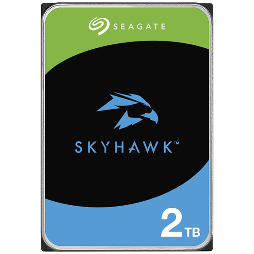 HDD Video Surveillance SEAGATE SkyHawk 2TB CMR, 3.5", 256MB, SATA, Rescue Services 3 ani, TBW: 180 [1]