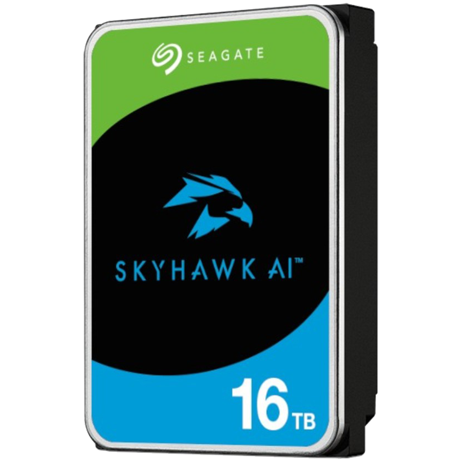 HDD Video Surveillance SEAGATE SkyHawk AI 16TB CMR, 3.5", 512MB, SATA, Rescue Services 3 ani, TBW: 550 [2]