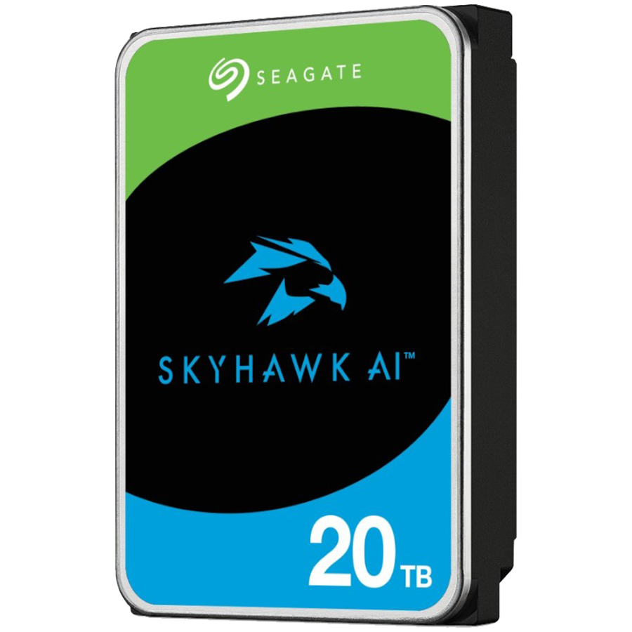 HDD Video Surveillance SEAGATE SkyHawk AI 20TB CMR, 3.5", 512MB, SATA, Rescue Services 3 ani, TBW: 550 [2]