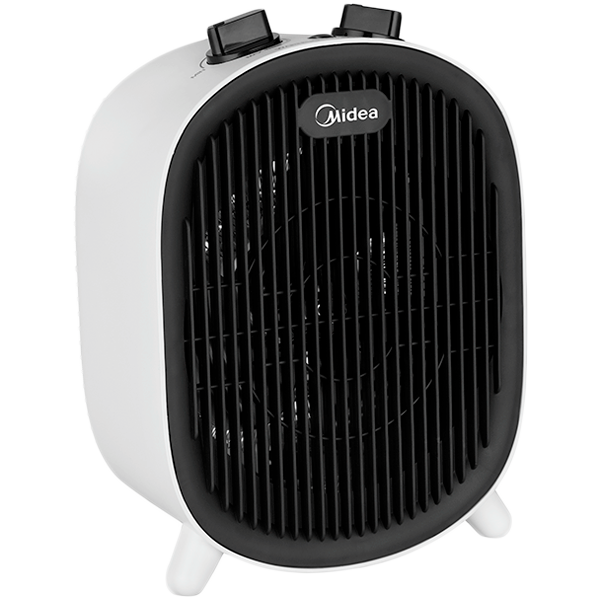 Heater. 2 Heating Levels (1000W/2000W). One Normal Wind Setting. Over heating protection. Tip-over switch protection. Adjustable Thermostat. [1]