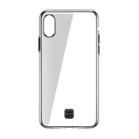 Husa Baseus Key Case, pentru iPhone XS Max, Negru Transparent [1]