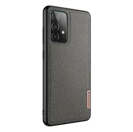 Husa Business Dux Ducis Fino pentru Samsung Galaxy A32 5G, Antiamprenta, Verde Inchis [1]
