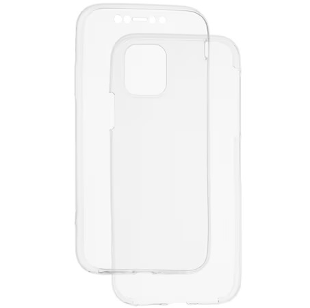 Husa compatibila cu Apple iPhone 11 Pro Max - 360 Grade Silicon TSS, Transparent [1]