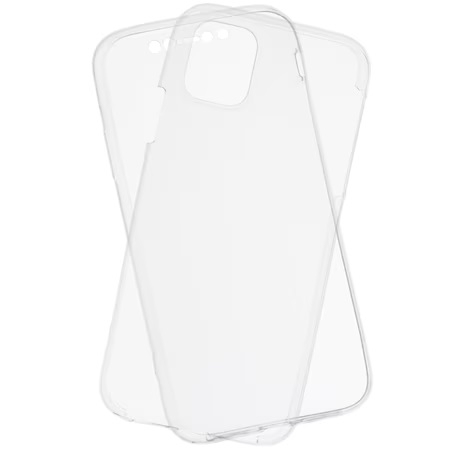 Husa compatibila cu Apple iPhone 11 Pro Max - 360 Grade Silicon TSS, Transparent [3]
