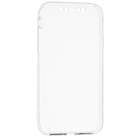 Husa compatibila cu Apple iPhone 11 Pro Max - 360 Grade Silicon TSS, Transparent [2]