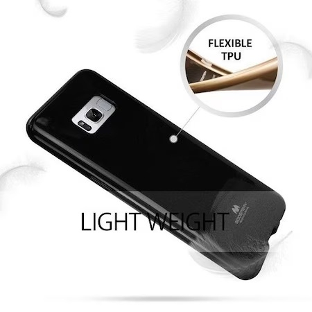 Husa compatibila cu Apple iPhone X, compatibila cu Apple iPhone XS - Mercury TPU Jelly Case Negru [5]