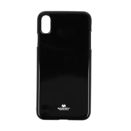 Husa compatibila cu Apple iPhone X, compatibila cu Apple iPhone XS - Mercury TPU Jelly Case Negru [1]
