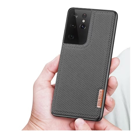 Husa de protectie, Dux Ducis Fino, Samsung Galaxy S21 Ultra 5G, Negru [2]