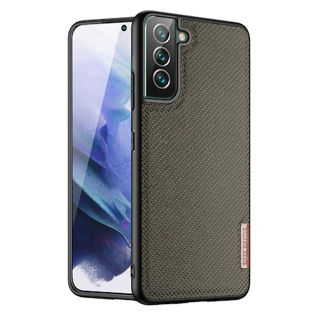 Husa de protectie DuxDucis Fino pentru Samsung Galaxy S22 Plus, Policarbonat/TPU/EVA, Verde inchis [1]