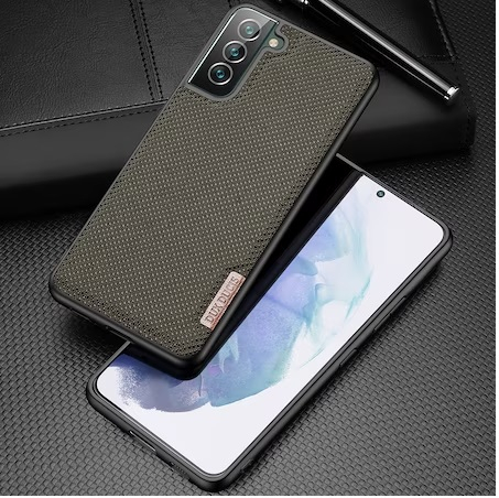 Husa de protectie DuxDucis Fino pentru Samsung Galaxy S22 Plus, Policarbonat/TPU/EVA, Verde inchis [2]